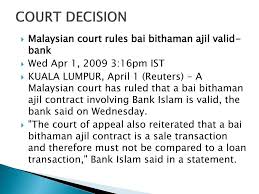 Bai' bithaman ajil (bba) or deferred payment sale, also called buy' bit taqsit (sale with installment) and bai' muajjal (deferred payment sale) is essentially to sell something with a prompt delivery of sold items to the purchaser while the payment is postponed until a specified date in the future or through. Ppt Murabahah Powerpoint Presentation Free Download Id 3846285