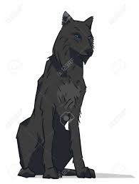 Green eyes in a dream mean a religion which is different from all religions. Black Wolf With Blue Eyes Sitting In Color Royalty Free Cliparts Vectors And Stock Illustration Image 88626792