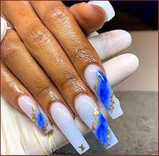 Pin By Hkizil On Baddie Nails Acrylic Acrylic Nails Coffin Pink Blue Acrylic Nails Long Acrylic Nails Coffin