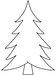 Transparent background png format clipart christmas tree png. Blank Christmas Tree Coloring Page Coloring Pages For Kids Coloring Home