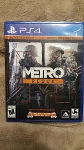 New Metro Redux Playstation 4 Metro Last Light Games Playstation