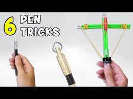 6 Things You Can Make With Pens Or Pencils Pen Life Hacks Youtube Pen Life Life Hacks Youtube Pen Tricks