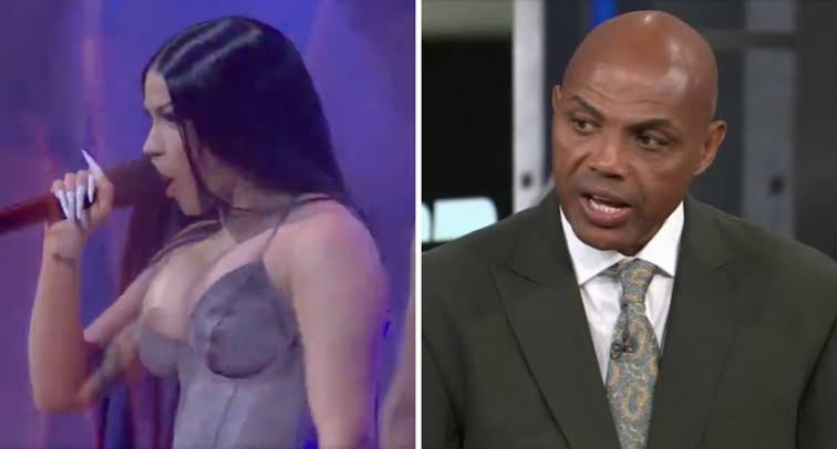 Charles Barkley flustered by rapper Cardi B at NBA Finals Game 3