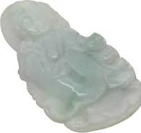 Amazon.com: orientliving Jade Sitting Kwan Yin - Bodhisattva ...