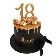 1.3 simple birthday party at home. 18th Birthday Cake 4