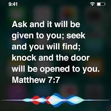 Ask And It Will Be Given To You Seek And You Will Find Knock And The Door Will Be Opened To You Mat In 2020 Bible Apps Youversion Bible For