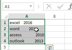 You can use find and replace to replace white spaces from a cell, here are the steps: How To Remove All Spaces Between Numbers Or Words In Excel Free Excel Tutorial