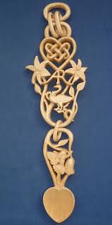 My Wedding Lovespoon Love Spoons Welsh Love Spoons Carving