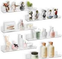 Amazon.com: Boxalls Acrylic Clear Shelves - 6 Pack, 15 ...