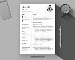 This guide sets out how you can write a cv even if you have little or no work experience. Simple Cv Template Microsoft Word Cv Format Minimalist Resume Template Design Cover Letter References Simple And Clean Resume Format For Job Application Instant Download Cvtemplatesuk Com