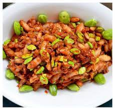 Indonesian Medan Food Sambal Cumi Pete Dried Baby Squid In Chilli And Tomato Sauce Resep Masakan Makanan Dan Minuman Masakan