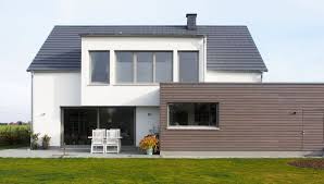 Larche Vorvergraut Mineralischer Putz Fassade Haus Haus Holzrahmenhaus