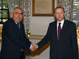 Başkan recep tayyip erdoğan, afganistan'ın eski cumhurbaşkanı yardımcısı mareşal raşid dostum'u görüşme yapmak üzere vahdettin köşkü'nde kabul etti. T C Cumhurbaskanligi Cumhurbaskani Erdogan Afganistan Cumhurbaskani Yardimcisi Dostum U Kabul Etti