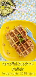 Pin Auf Herzhafte Waffeln