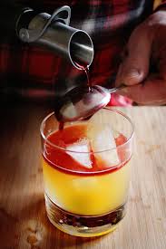 The New York Sour Cocktail Recipe Rhubarbarians Recipe Sour Cocktail Whiskey Sour New York Sour