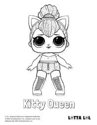 Coloring books for kids are available online in many possible variants such as a 2 z preschool worksheets, animal preschool worksheets etc. Kitty Queen Coloring Page Lotta Lol Coloring Pages Kids Printable Coloring Pages Lol Dolls