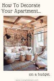 These Apartment Decorating Ideas Will Transform Any Cheap Looking Living Space Into A Trendy Apartment Decorating On A Budget Apartment Decor Cheap Home Decor