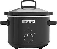 To find crock pot restaurants, look around memphis there is a heating element built into the body of the crock pot and this heats up the crock pot. Crock Pot Csc046 Slow Cooker Removable Easy Clean Ceramic Bowl 2 4 Litre 1 2 People Black Amazon Co Uk Home Kitchen