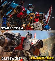 They are pleased to announce that the new figure is. Arun Transformers On Instagram Check It Out Here S The Difference Between Starscream Blitzwing Transformers Bumblebeethemovie Bumb Transformers