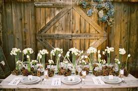 The Ski House Winter Wedding Centerpieces Wedding Table Centerpieces Rustic Wedding Centerpieces