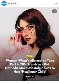 This feels really surreal. I have a hard time accepting my wins… there's  that voice in my head that says “Nobody even cares about People anymore!!”  “Don't get a big head about