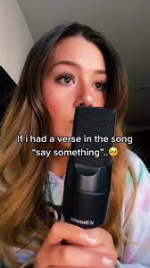 Say Something Female Version Lyrics