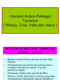 Universiti putra malaysia kesan penggunaan bahan.· menunjukkan wujudnya kesan interaksi tersebut. Interaksi Antara Pelbagai Tamadun Melayu Cina India Dan Jepun P P
