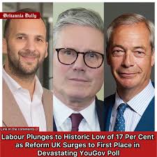 Labour has fallen to its lowest rating in a YouGov poll, with Green support  at an all-time high, it has emerged