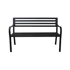 Find Marquee Black Steel Park Bench At Bunnings Warehouse Visit Your Local Store For The Widest Range Outdoor Furniture Bench Outdoor Garden Bench Park Bench