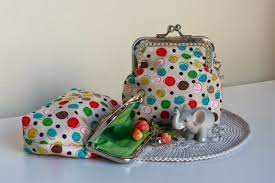 Tutorial Kiss Lock Purse Template Construction Coin Purse Pattern Purse Sewing Patterns Coin Purse Tutorial