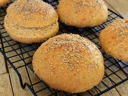 Pan Integral De Zanahoria Para Hamburguesa Fit Receta De Pan De Hamburguesa Receta Pan Integral Hacer Pan Integral