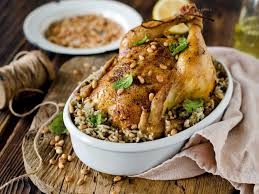Poulet Aux Chataignes Et Aux Olives Recette Recettes De Cuisine Recettes De Riz Sauvage Poulet