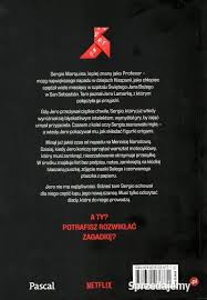 Nie wszystko zawsze idzie zgodnie z planem. Dom Z Papieru Dziennik Profesora Escape Book Gdansk Sprzedajemy Pl