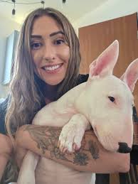 Hello from north of Sweden! This is baby Suki, 4 months old! The smallest  one in the litter, now 25,4 lbs (had to use a converter since we use kilos  as our