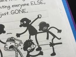 This Diary of a wimpy kid silhouette : r/CrappyDesign