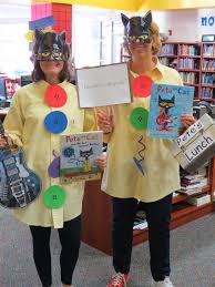I am a librarian and love cats, so a pete the cat costume seemed like a perfect fit. Halloween Costume Ideas For Teachers California Casualty