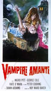 Foto Cinema Vampiri Amanti 1971 Orrore Locandina Ingrid Pitt Pippa Steele Madeleine Smith Peter Cushing Roy Ward Baker Www Ivid I Vampiri Film Stranieri Film