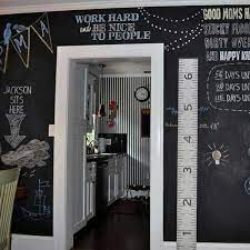 Creative Interior Decorating Ideas 26 Black Chalkboard Paint Projects Chalkboard Paint Wall Chalkboard Wall Chalkboard Paint Projects