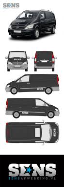 Belettering Mercedes Vito Voor Sens Afwerking Mercedes Belettering