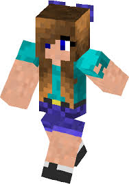 I want my minecraft skin's head to be transparent entirely. Download Steve Girl Skin Minecraft Steve Girl Png Image With No Background Pngkey Com