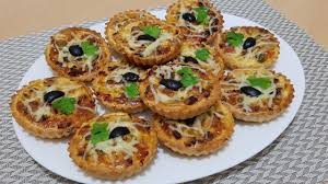 مملحات ميني كيش الخطيرة بعجينة خرااافية بدون زبدة و لا بيض وتقطع كمية كبييرة Youtube Cooking Recipes Food Tunisian Food