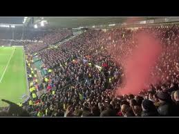 Manchester united fans invade stadium, protest glazer ownership over super league support. Manchester United Fans Take Over Pride Park Stadium United Vs Derby Youtube