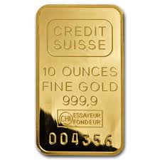Die tatsächliche zuteilung richtet sich nach der verfügbarkeit. 10 Ounce Credit Suisse Gold Bar