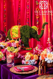 Reception Wedding Centerpieces Occasions By Shangril La Love The Saturation Of Color With Drapes Lighting Flo Jasmin Party Hochzeit Deko Geburtstagsideen