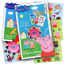 Choose from a circus theme, dinosaur theme, or an underwater theme. Buy Peppa Pig On The Go Coloring Pouch Activity Set With Stickers Coloring Pages And Coloring Wheel Also Included Is 1 Large Coloring Fun Sticker Online At Low Prices In India