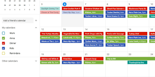 Why You Should Use Google Calendar To Plan Your Meals Google Calendar Cooking Websites Meal Planning