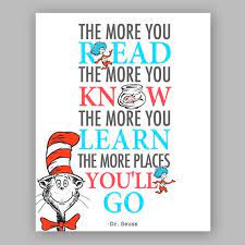 Paw patrol marshal bundle svg, png, dxf $ 2.99; Printable Dr Seuss Quote Cat In The Hat Nursery Quote The Etsy Dr Seuss Quotes Seuss Quotes Dr Seuss Activities