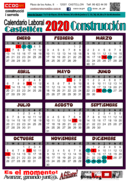 Calendario laboral de alava 2021. Ccoo Del Habitat Calendarios De Pais Valencia