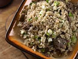 Chinese Style Beef Fried Rice With Vegetables Recipe Beef Fried Rice Fried Rice Beef Recipes