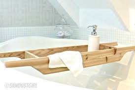Check spelling or type a new query. Diy Gift Ideas Cedar Bathtub Caddy Sawdust Girl